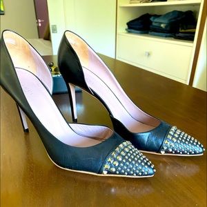 COPY - Gucci black studded heels size 12.